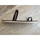 La Tong Cuir Chocolat La Billie made in France