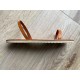 Tong Cuir Orange La Gabie