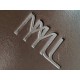 Tong Cuir Chocolat MMLL